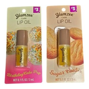 Lip Oil Set - Birthday Cake Pop, Sugar Cookie